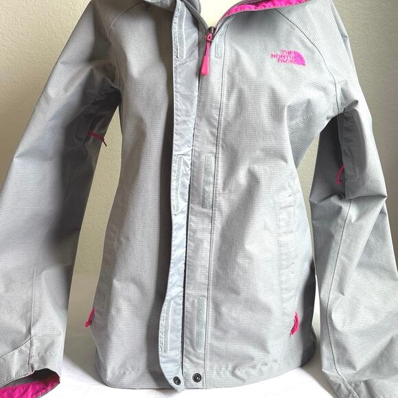The NORTH FACE HYVENT 2.5L Hooded Zip Up Windbreaker Rain Jacket Size Small - Picture 9 of 15